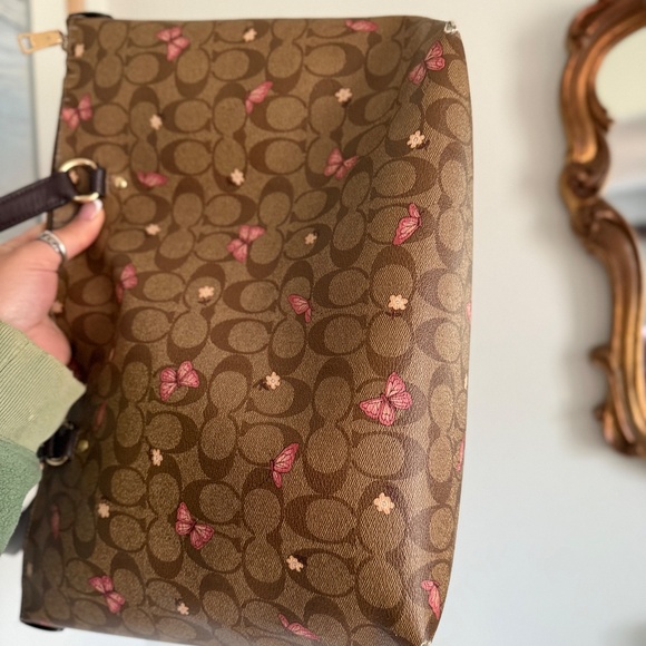Coach Butterfly Tote Bag - Picture 4 of 16